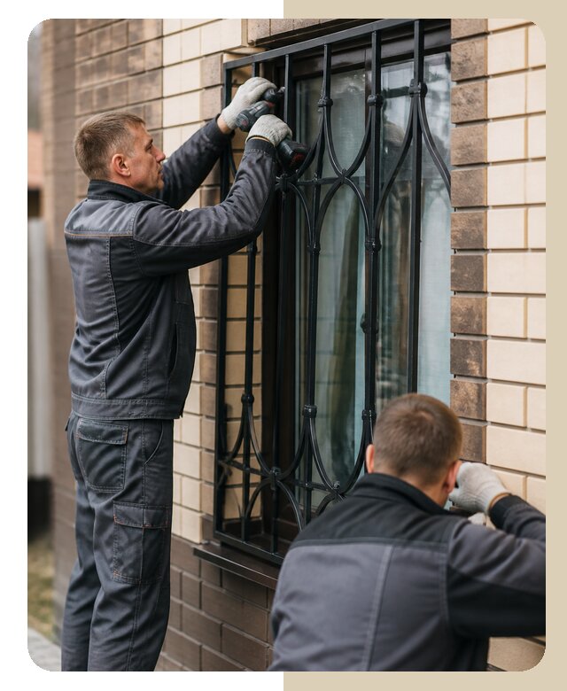 Установка решеток в дом в Старом Осколе по цене от 3541 р. | ДвериЛегко-Срк